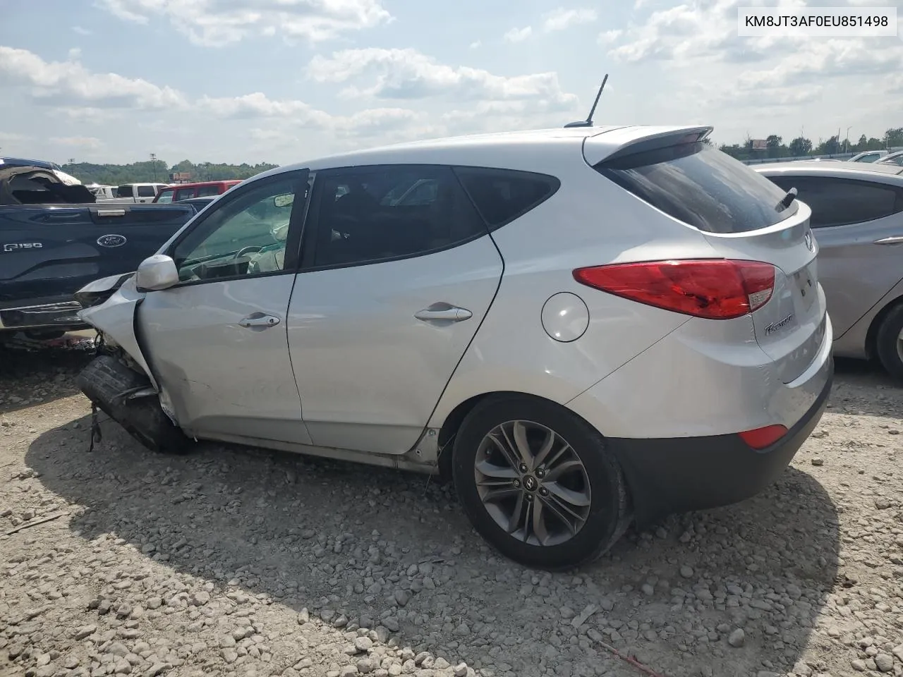 2014 Hyundai Tucson Gls VIN: KM8JT3AF0EU851498 Lot: 68230214