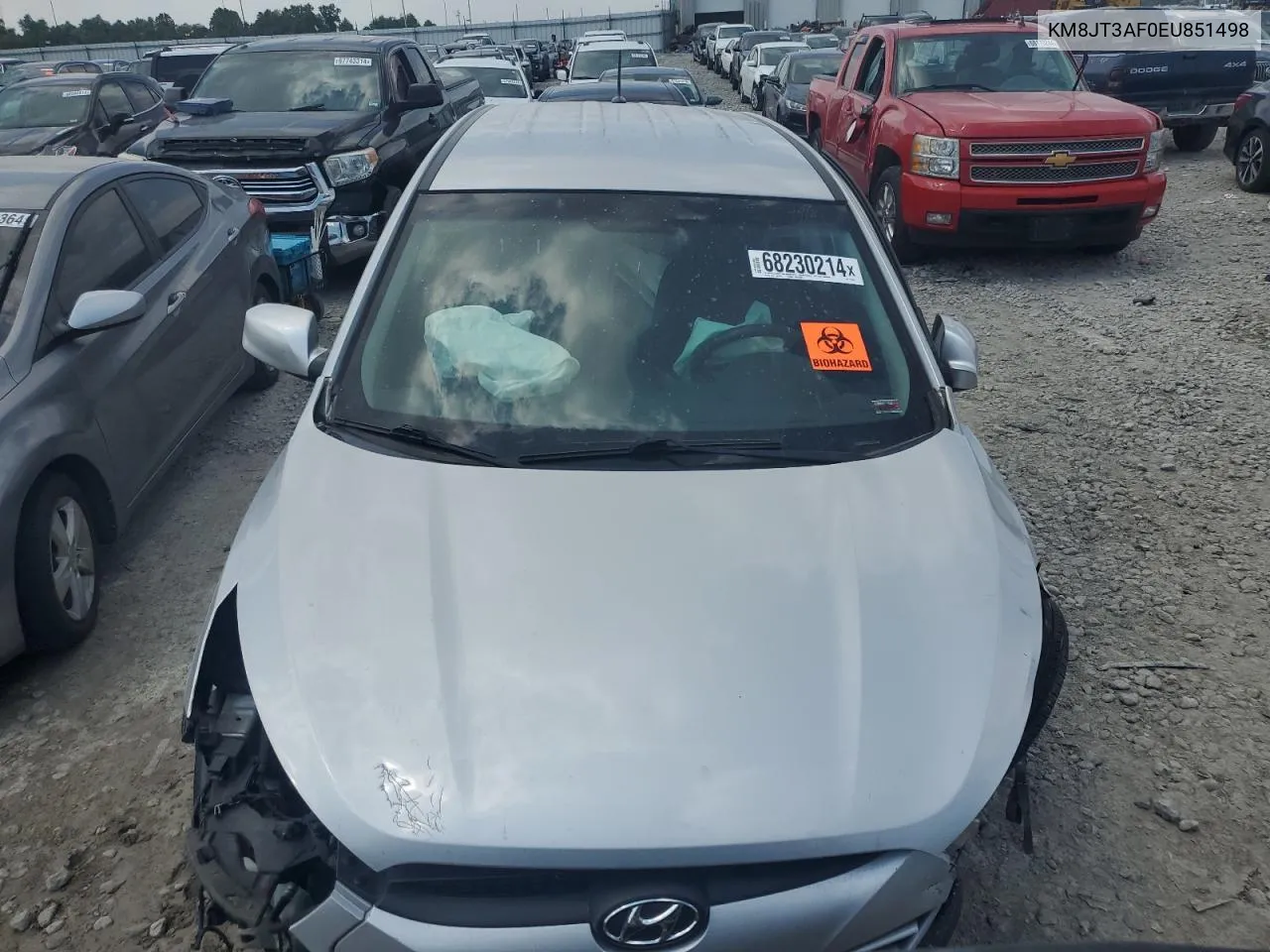 2014 Hyundai Tucson Gls VIN: KM8JT3AF0EU851498 Lot: 68230214