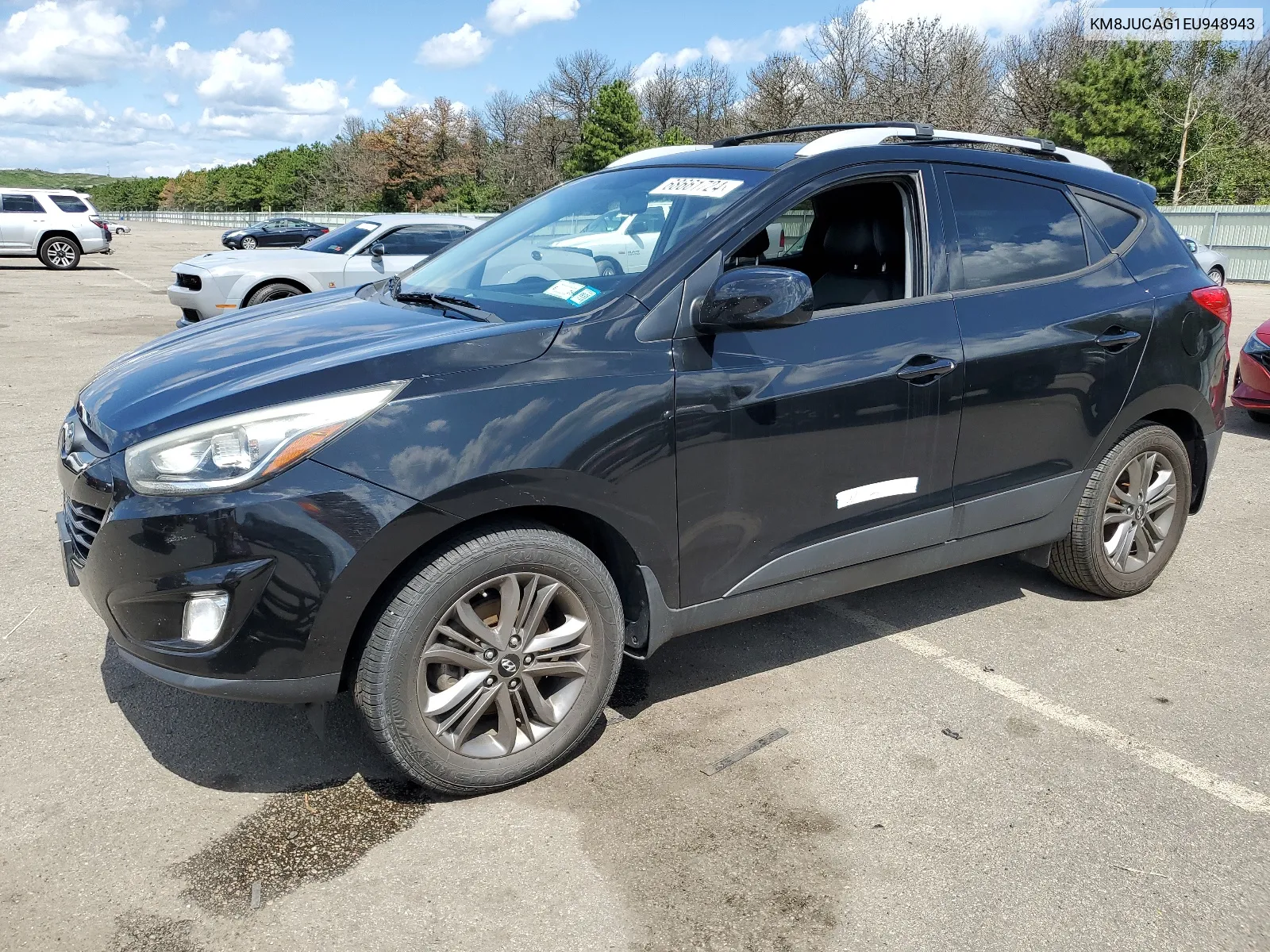 KM8JUCAG1EU948943 2014 Hyundai Tucson Gls