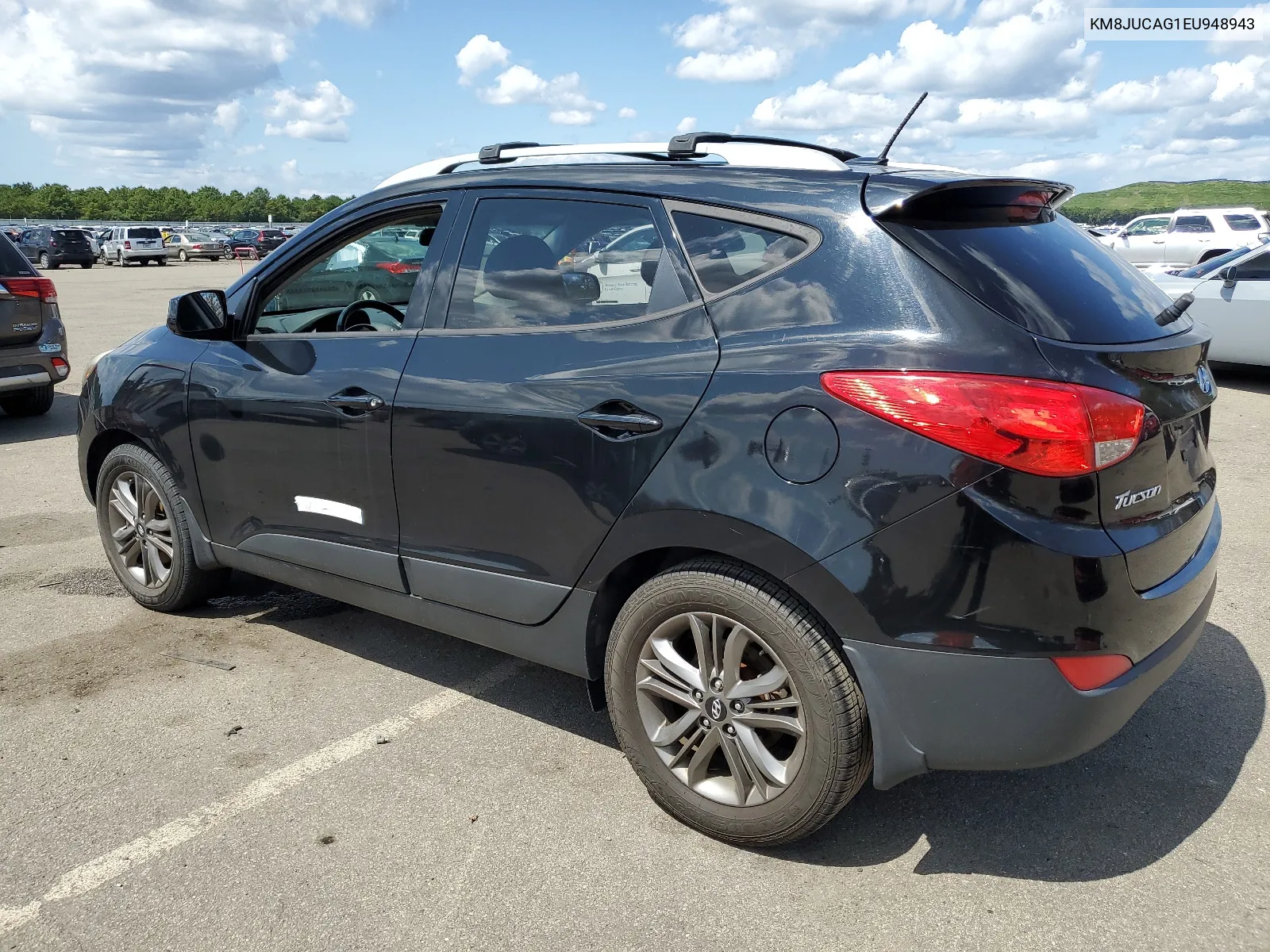 2014 Hyundai Tucson Gls VIN: KM8JUCAG1EU948943 Lot: 68661724