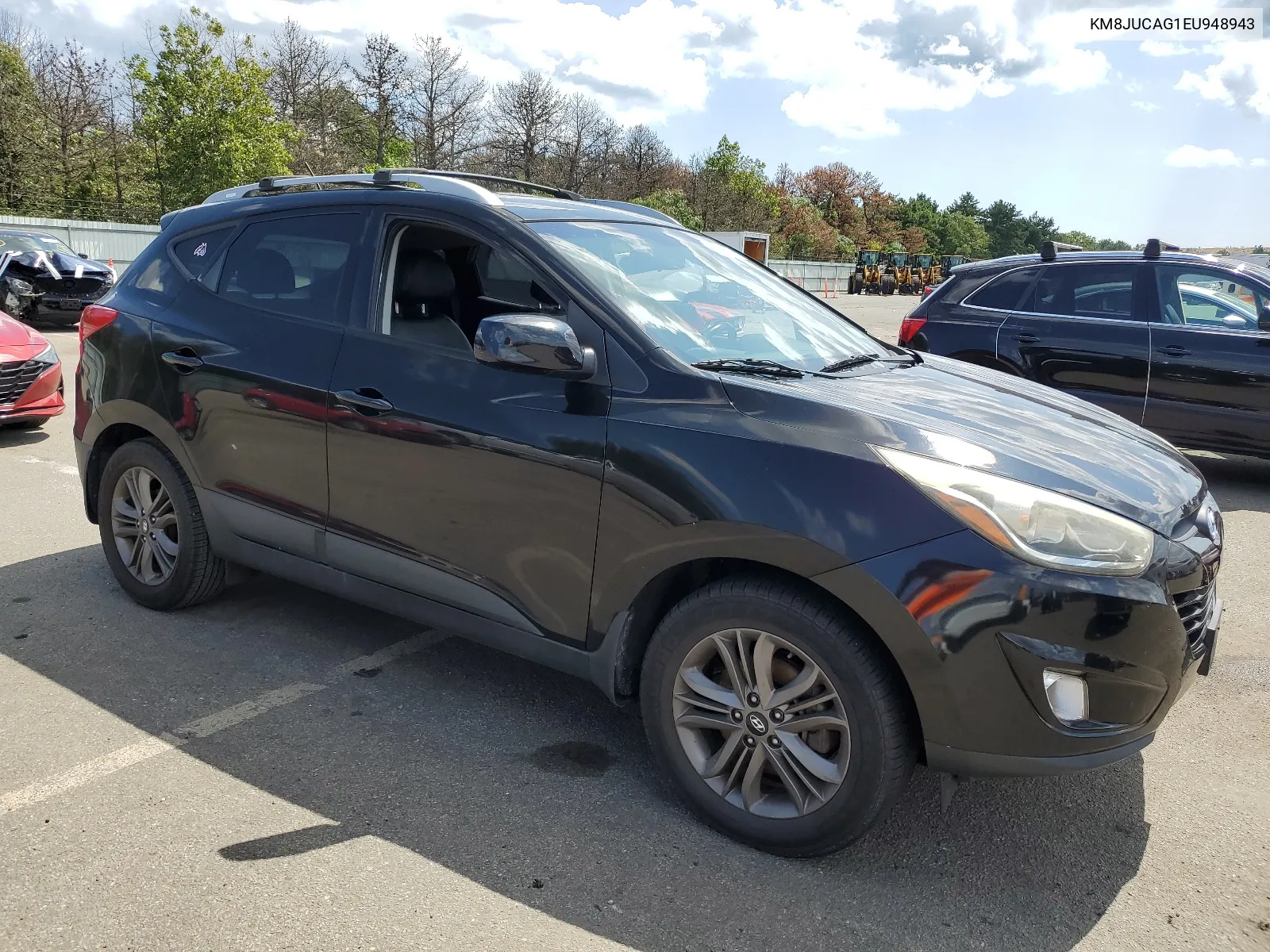 2014 Hyundai Tucson Gls VIN: KM8JUCAG1EU948943 Lot: 68661724