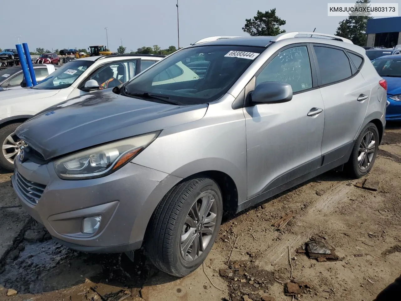 KM8JUCAGXEU803173 2014 Hyundai Tucson Gls