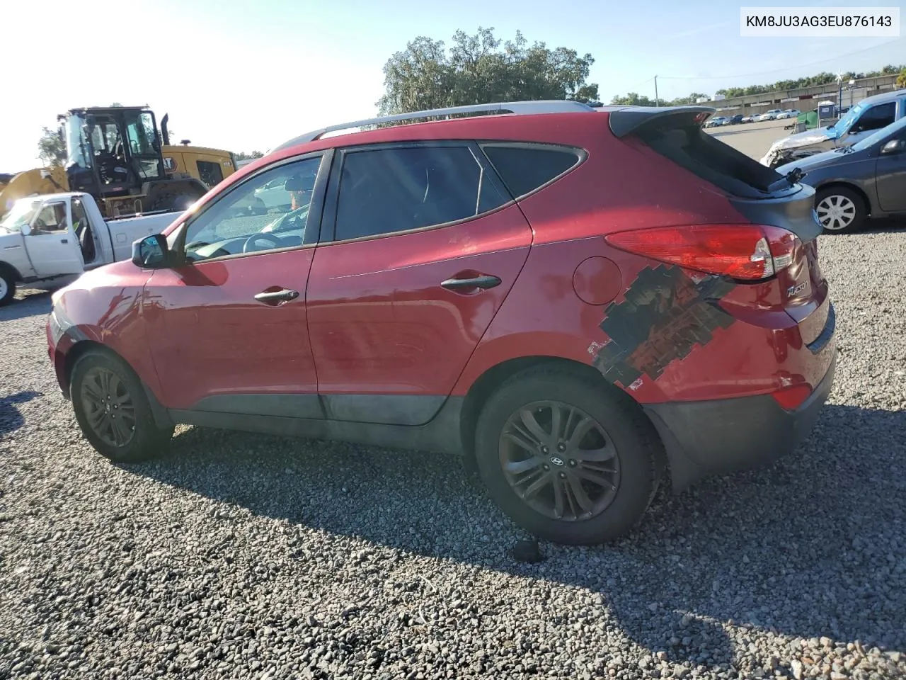 2014 Hyundai Tucson Gls VIN: KM8JU3AG3EU876143 Lot: 69740574