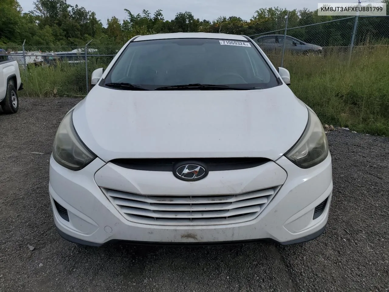 2014 Hyundai Tucson Gls VIN: KM8JT3AFXEU881799 Lot: 71069324