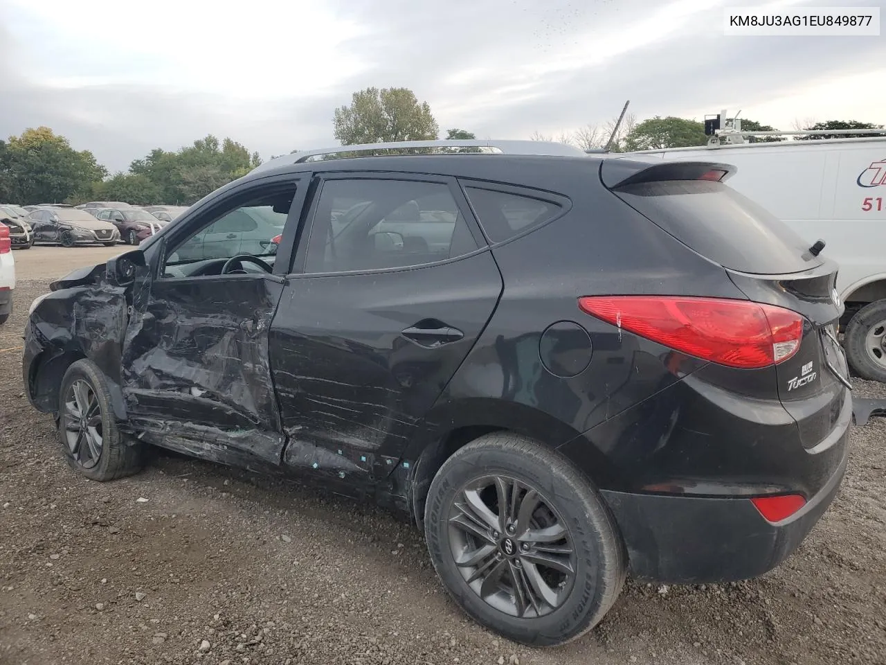 KM8JU3AG1EU849877 2014 Hyundai Tucson Gls