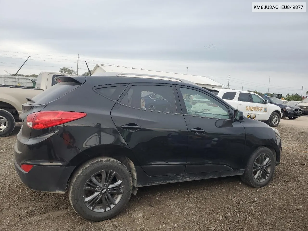 KM8JU3AG1EU849877 2014 Hyundai Tucson Gls