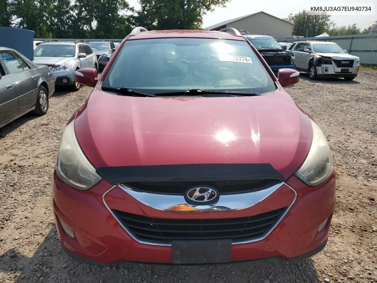 2014 Hyundai Tucson Gls VIN: KM8JU3AG7EU940734 Lot: 71422774