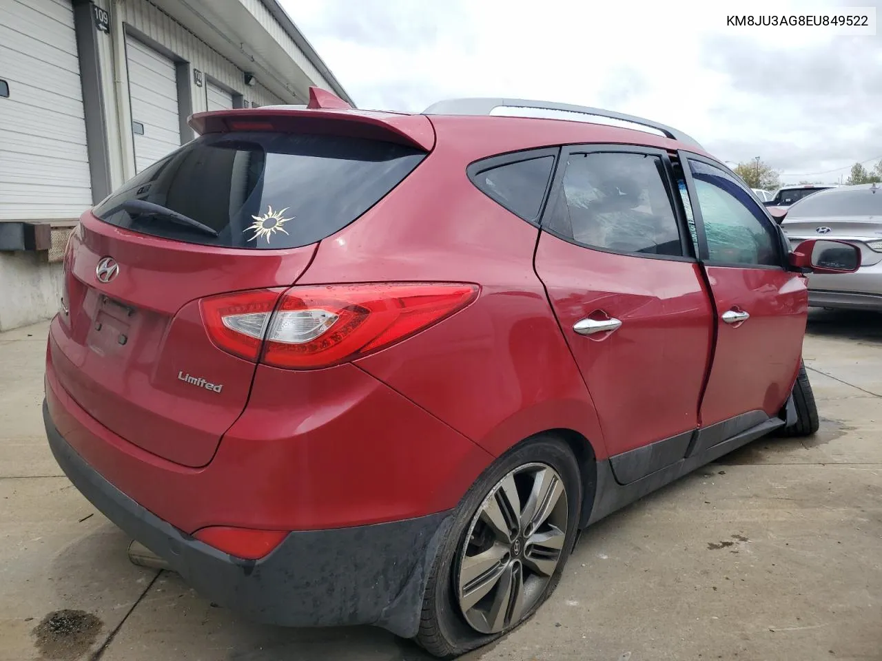 2014 Hyundai Tucson Gls VIN: KM8JU3AG8EU849522 Lot: 71432444