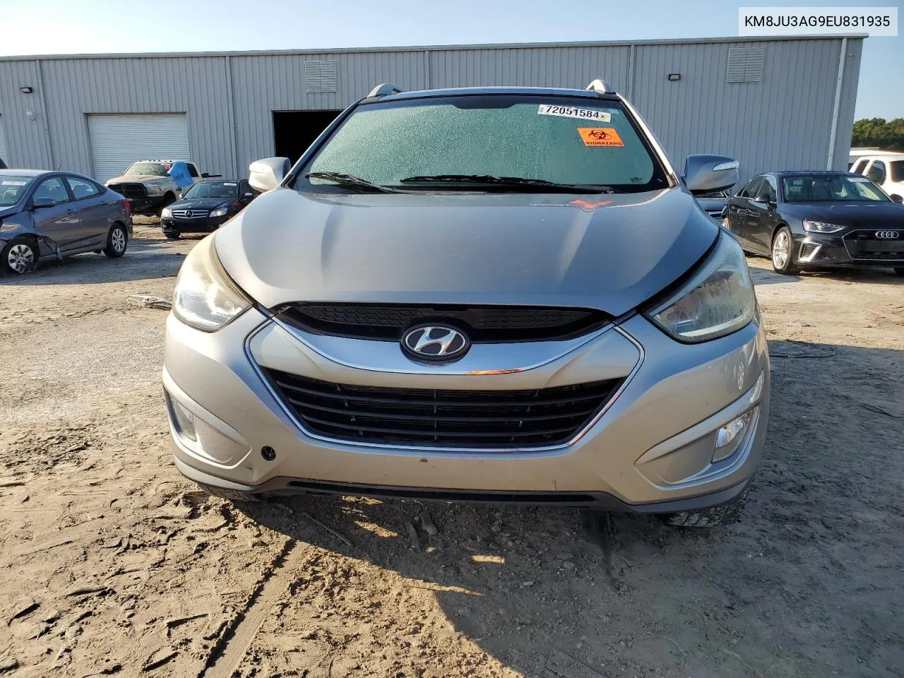 KM8JU3AG9EU831935 2014 Hyundai Tucson Gls