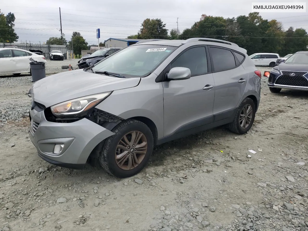 2014 Hyundai Tucson Gls VIN: KM8JU3AGXEU949394 Lot: 72573044