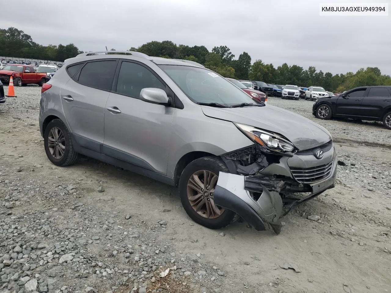 2014 Hyundai Tucson Gls VIN: KM8JU3AGXEU949394 Lot: 72573044