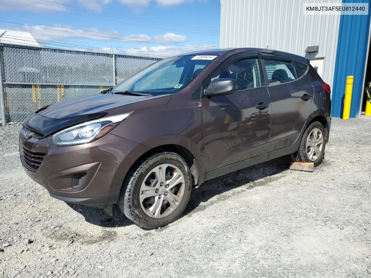 2014 Hyundai Tucson Gls VIN: KM8JT3AF5EU812440 Lot: 72809414