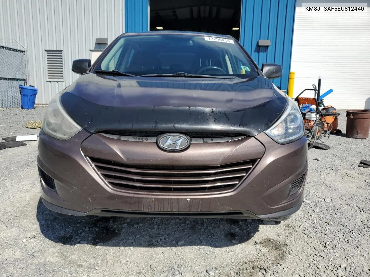 2014 Hyundai Tucson Gls VIN: KM8JT3AF5EU812440 Lot: 72809414