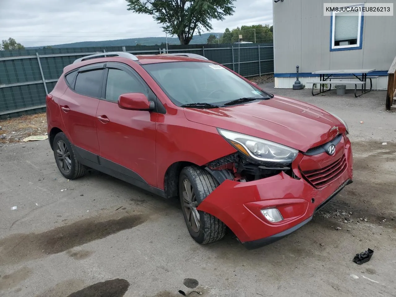 2014 Hyundai Tucson Gls VIN: KM8JUCAG1EU826213 Lot: 73929344