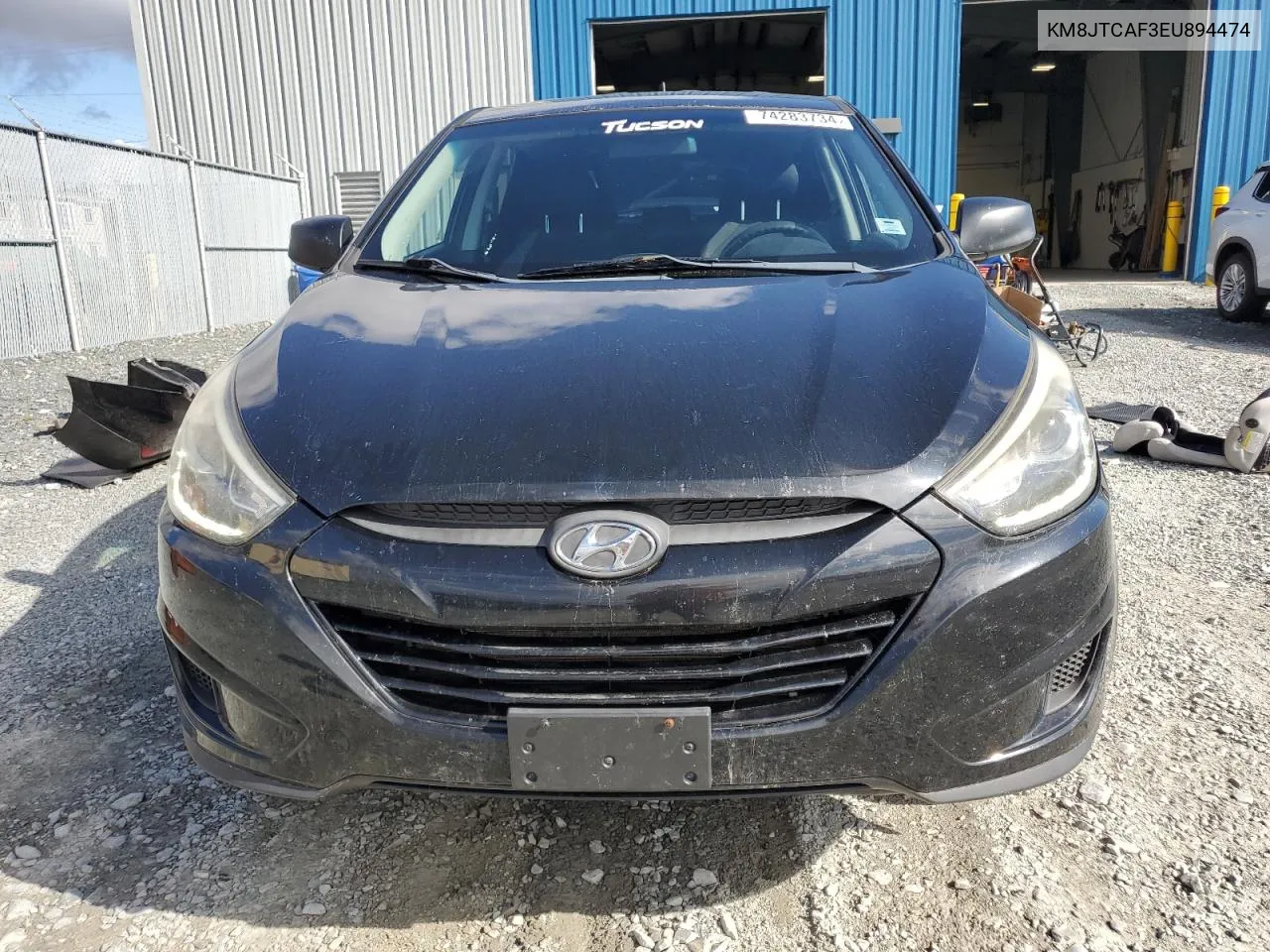 2014 Hyundai Tucson Gls VIN: KM8JTCAF3EU894474 Lot: 74283734