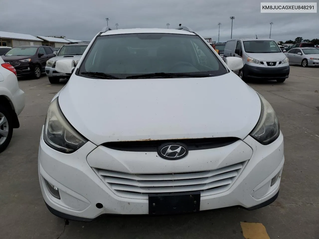 2014 Hyundai Tucson Gls VIN: KM8JUCAGXEU848291 Lot: 74533044