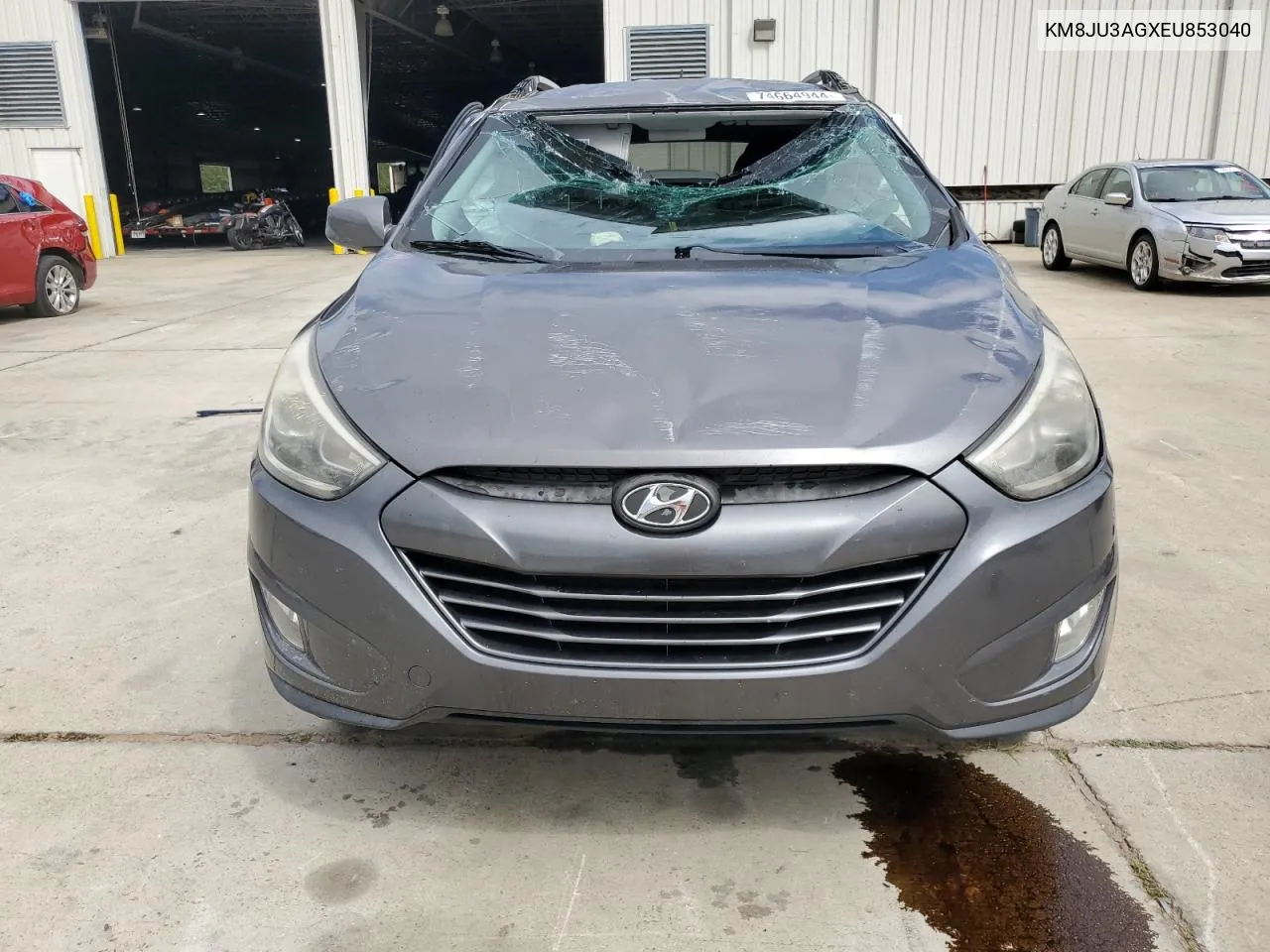 2014 Hyundai Tucson Gls VIN: KM8JU3AGXEU853040 Lot: 74664944