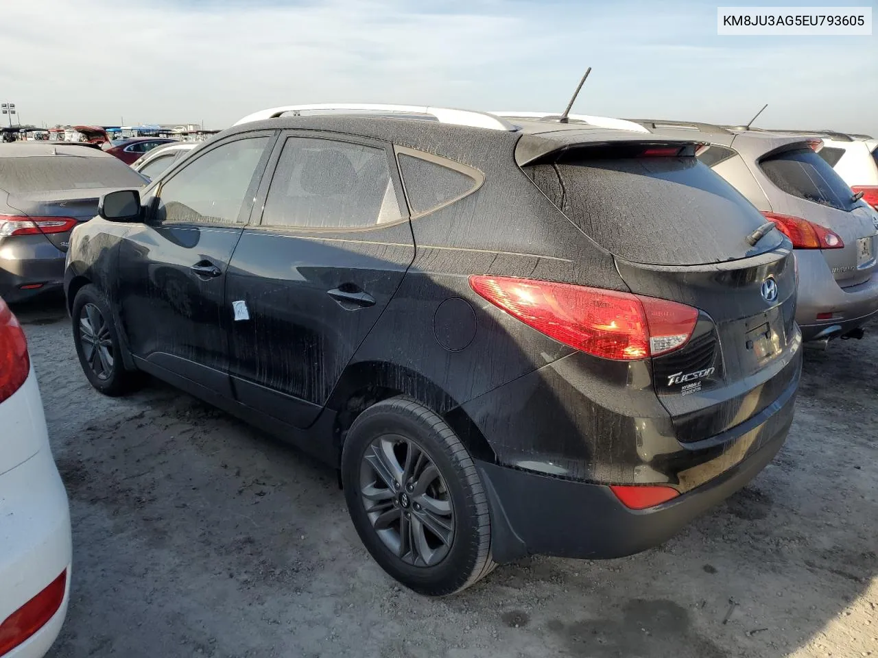 2014 Hyundai Tucson Gls VIN: KM8JU3AG5EU793605 Lot: 75181054