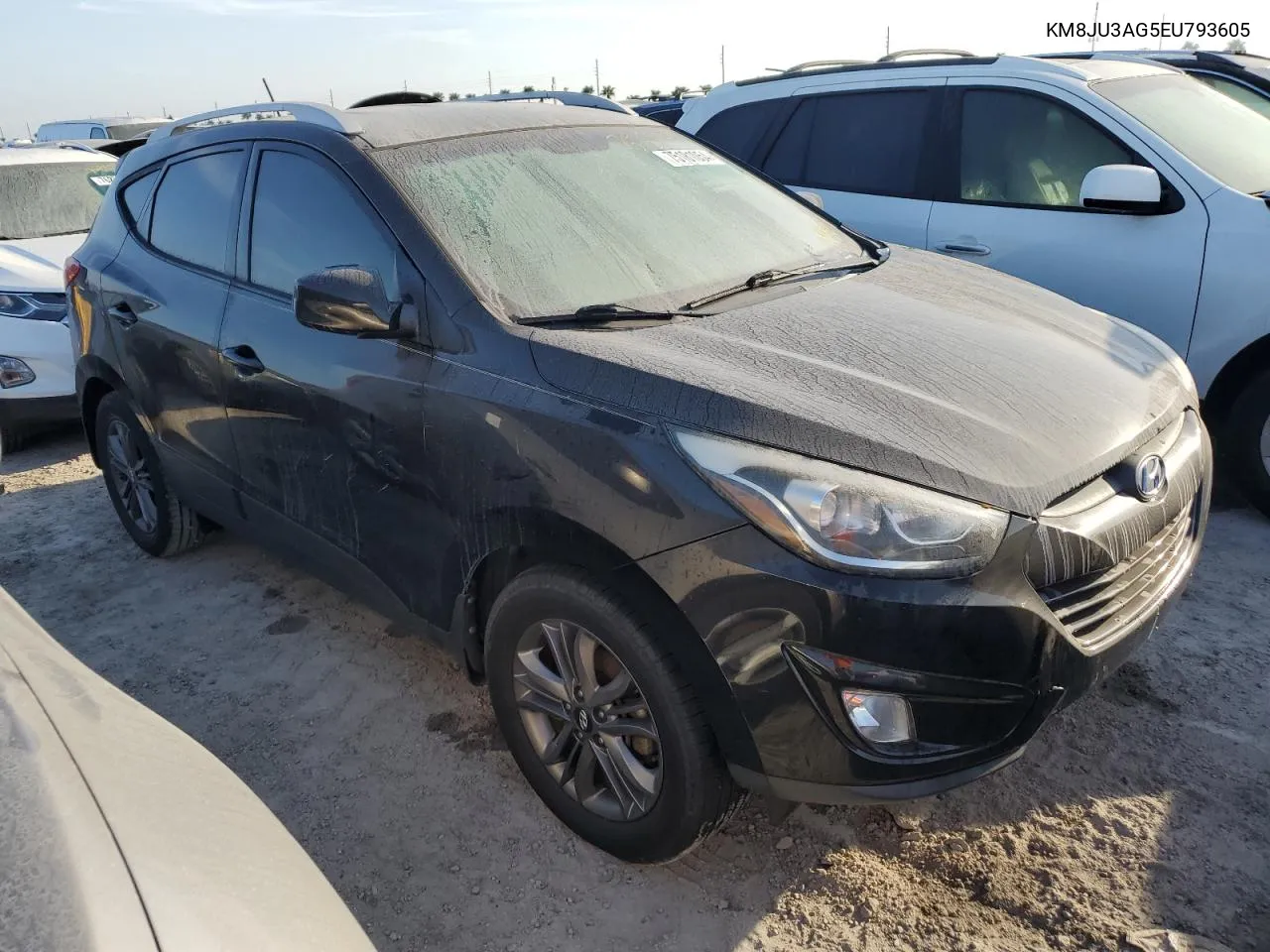 2014 Hyundai Tucson Gls VIN: KM8JU3AG5EU793605 Lot: 75181054