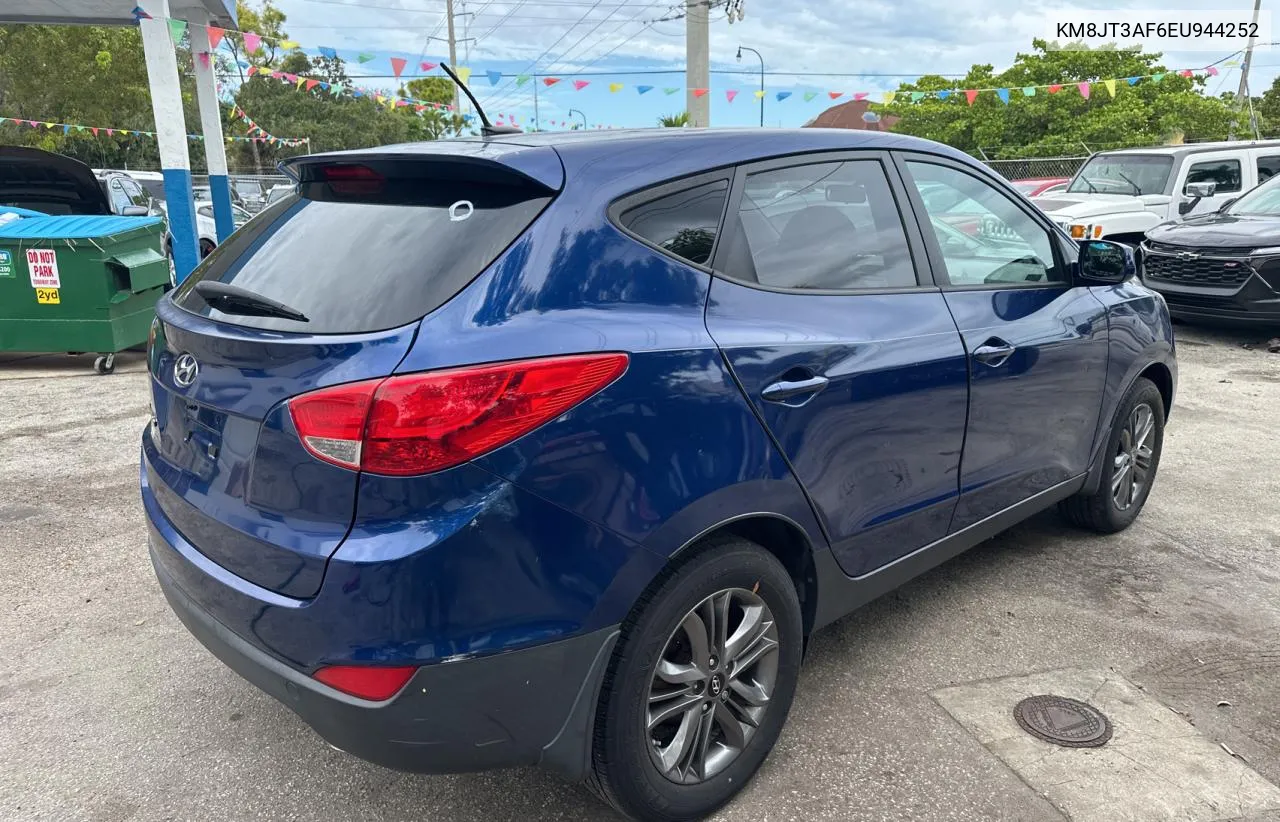 2014 Hyundai Tucson Gls VIN: KM8JT3AF6EU944252 Lot: 76528824