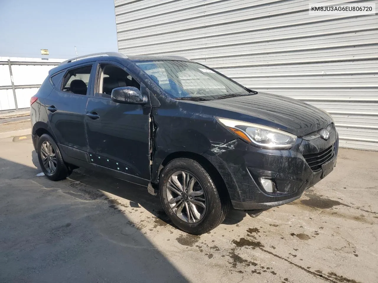 2014 Hyundai Tucson Gls VIN: KM8JU3AG6EU806720 Lot: 76634034