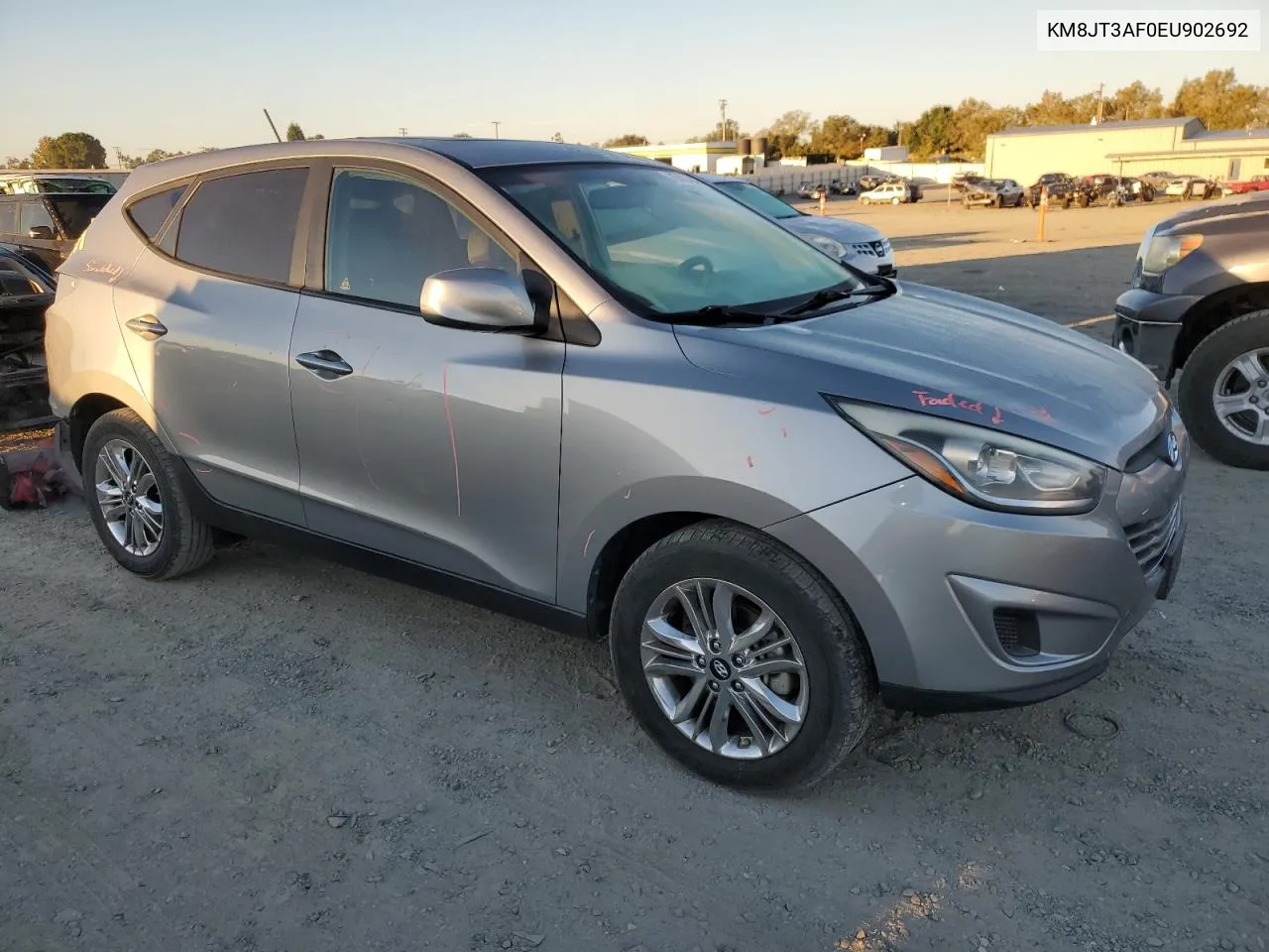 2014 Hyundai Tucson Gls VIN: KM8JT3AF0EU902692 Lot: 76743194