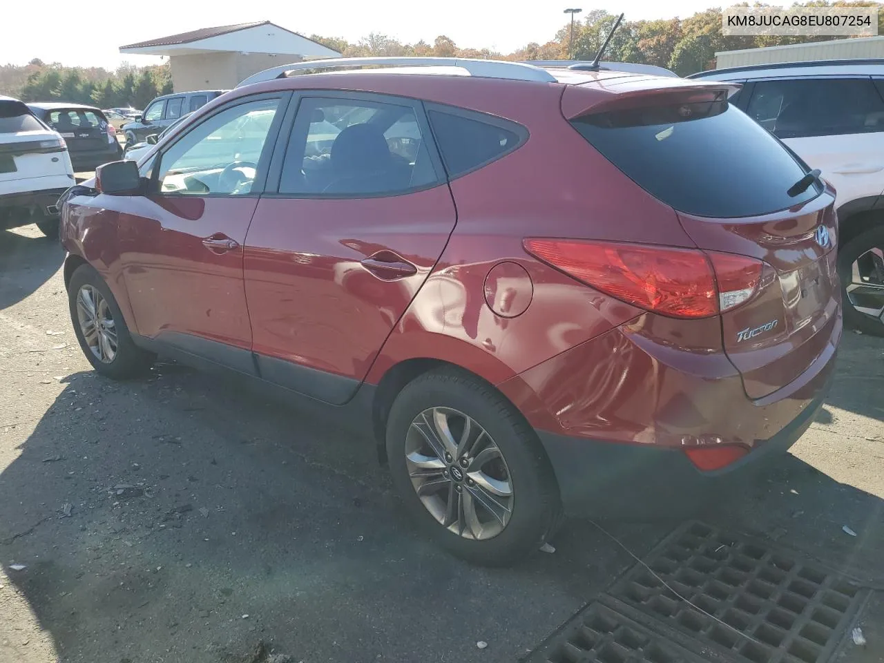 2014 Hyundai Tucson Gls VIN: KM8JUCAG8EU807254 Lot: 76794074