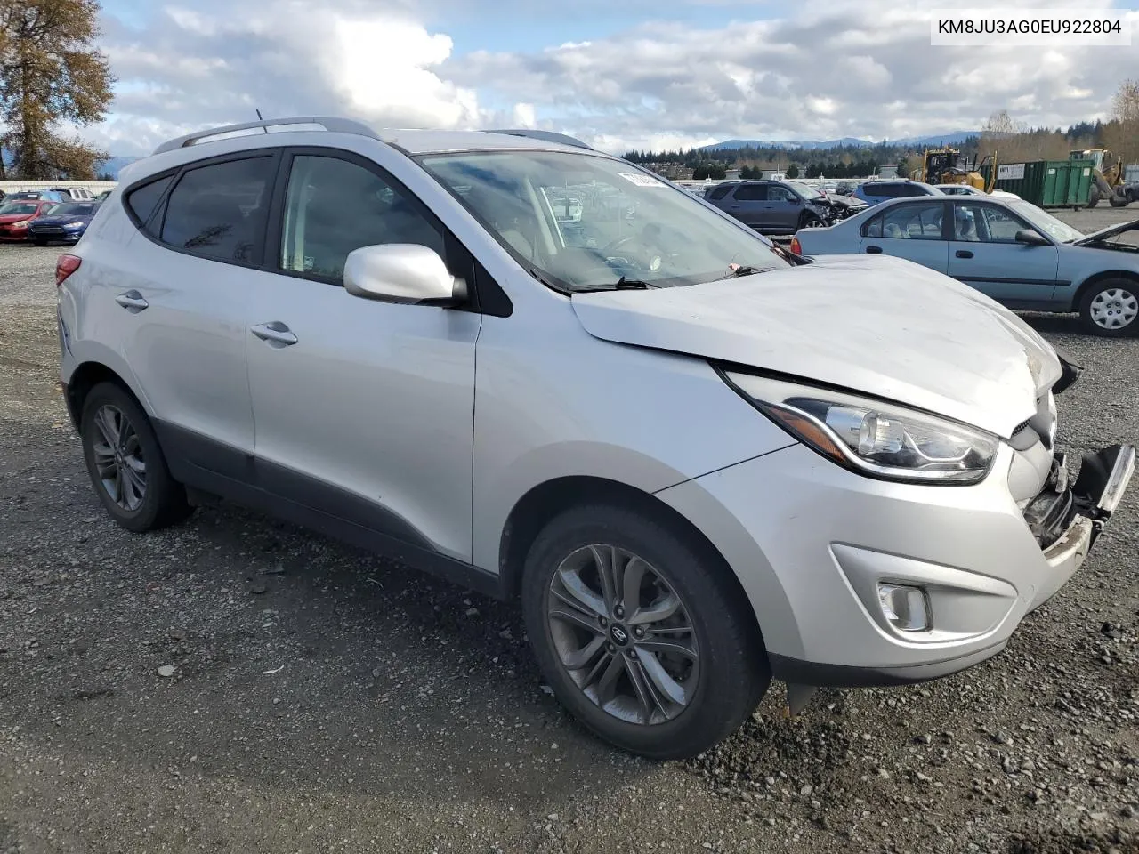 KM8JU3AG0EU922804 2014 Hyundai Tucson Gls