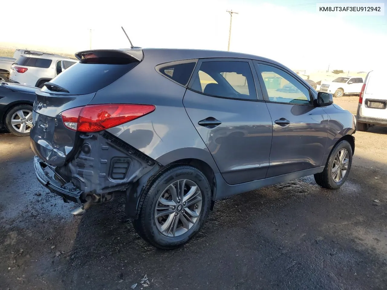 2014 Hyundai Tucson Gls VIN: KM8JT3AF3EU912942 Lot: 77705004