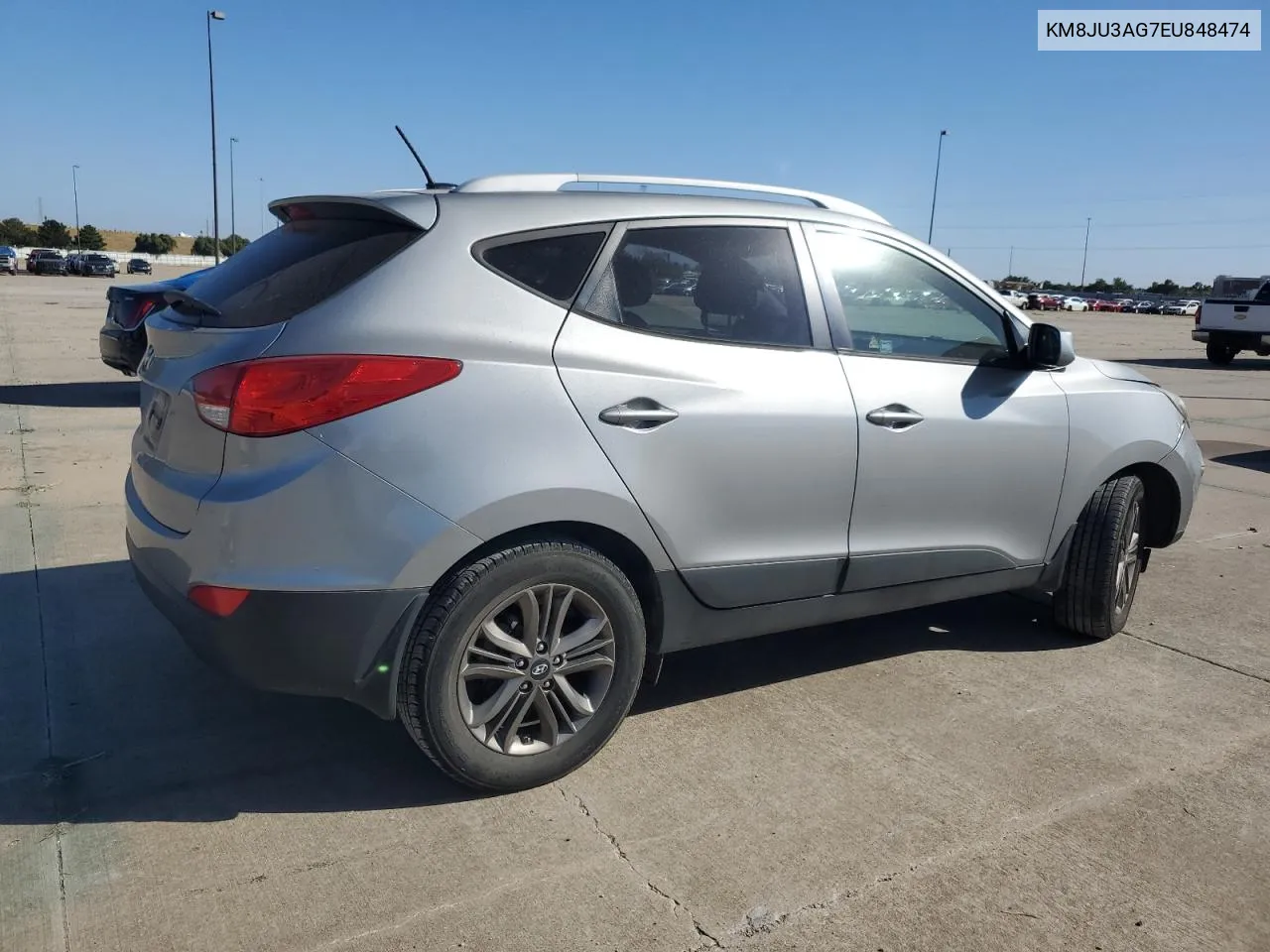 2014 Hyundai Tucson Gls VIN: KM8JU3AG7EU848474 Lot: 77879154