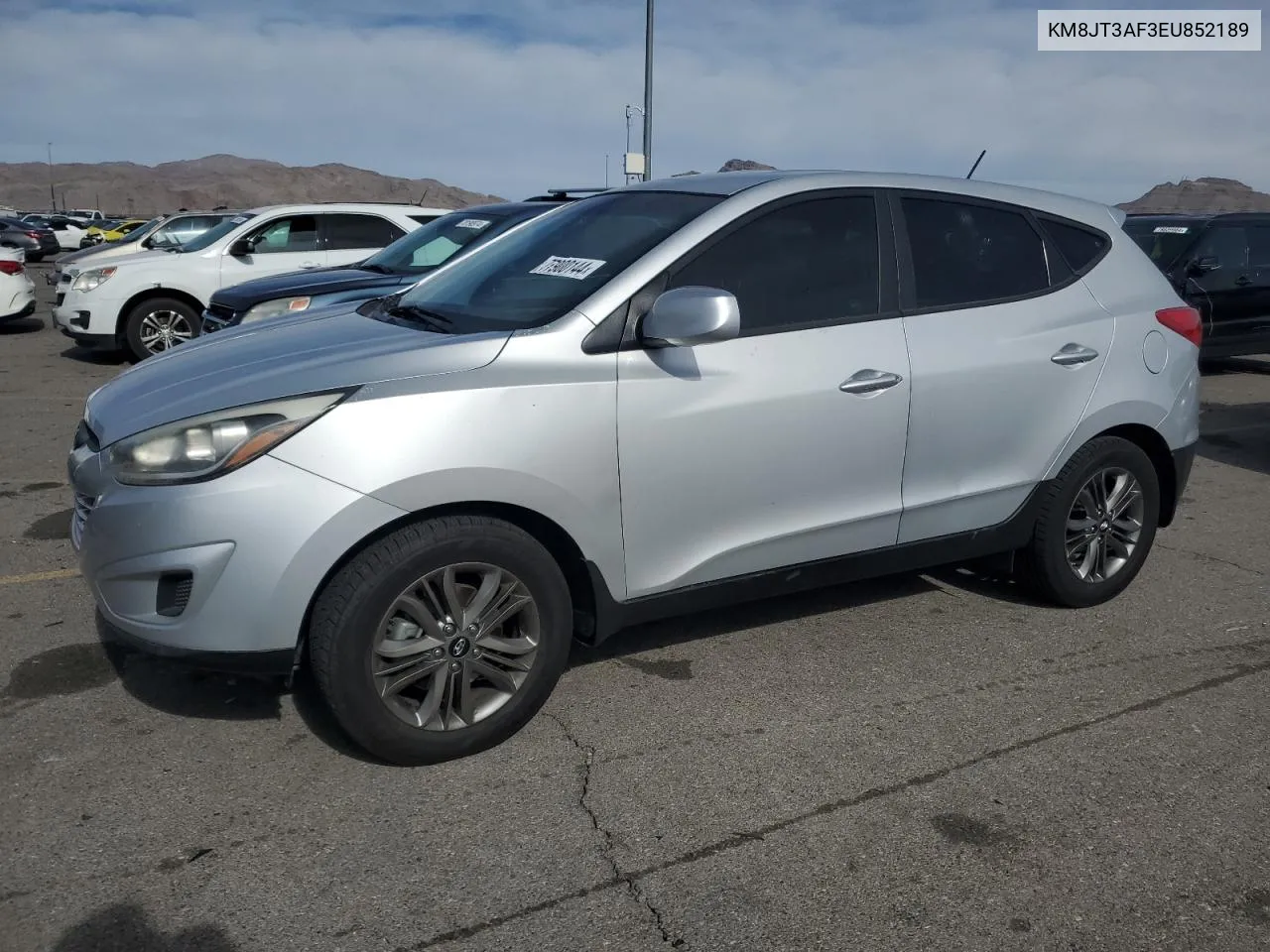 2014 Hyundai Tucson Gls VIN: KM8JT3AF3EU852189 Lot: 77900144