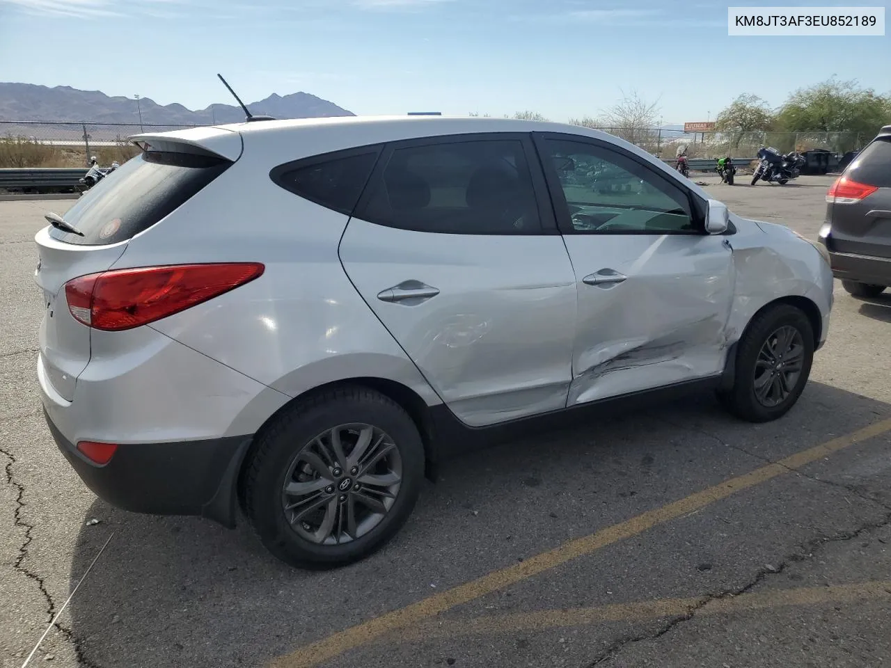 2014 Hyundai Tucson Gls VIN: KM8JT3AF3EU852189 Lot: 77900144