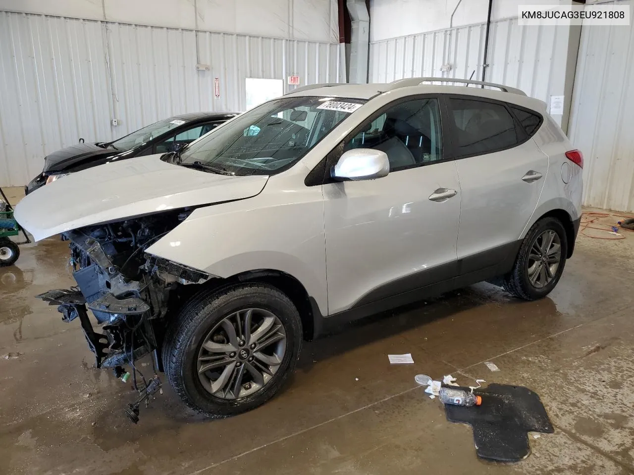 2014 Hyundai Tucson Gls VIN: KM8JUCAG3EU921808 Lot: 78003424