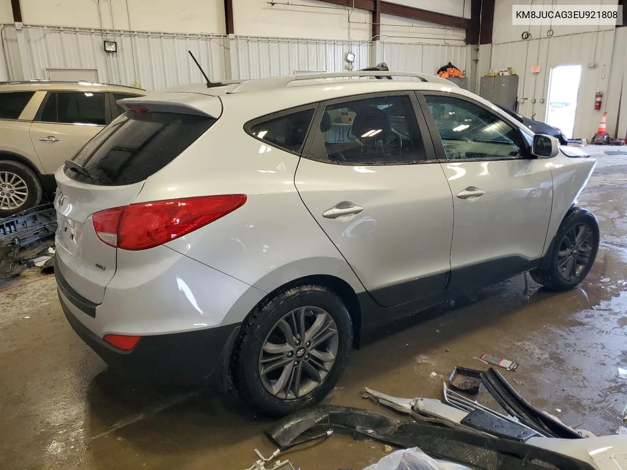 2014 Hyundai Tucson Gls VIN: KM8JUCAG3EU921808 Lot: 78003424