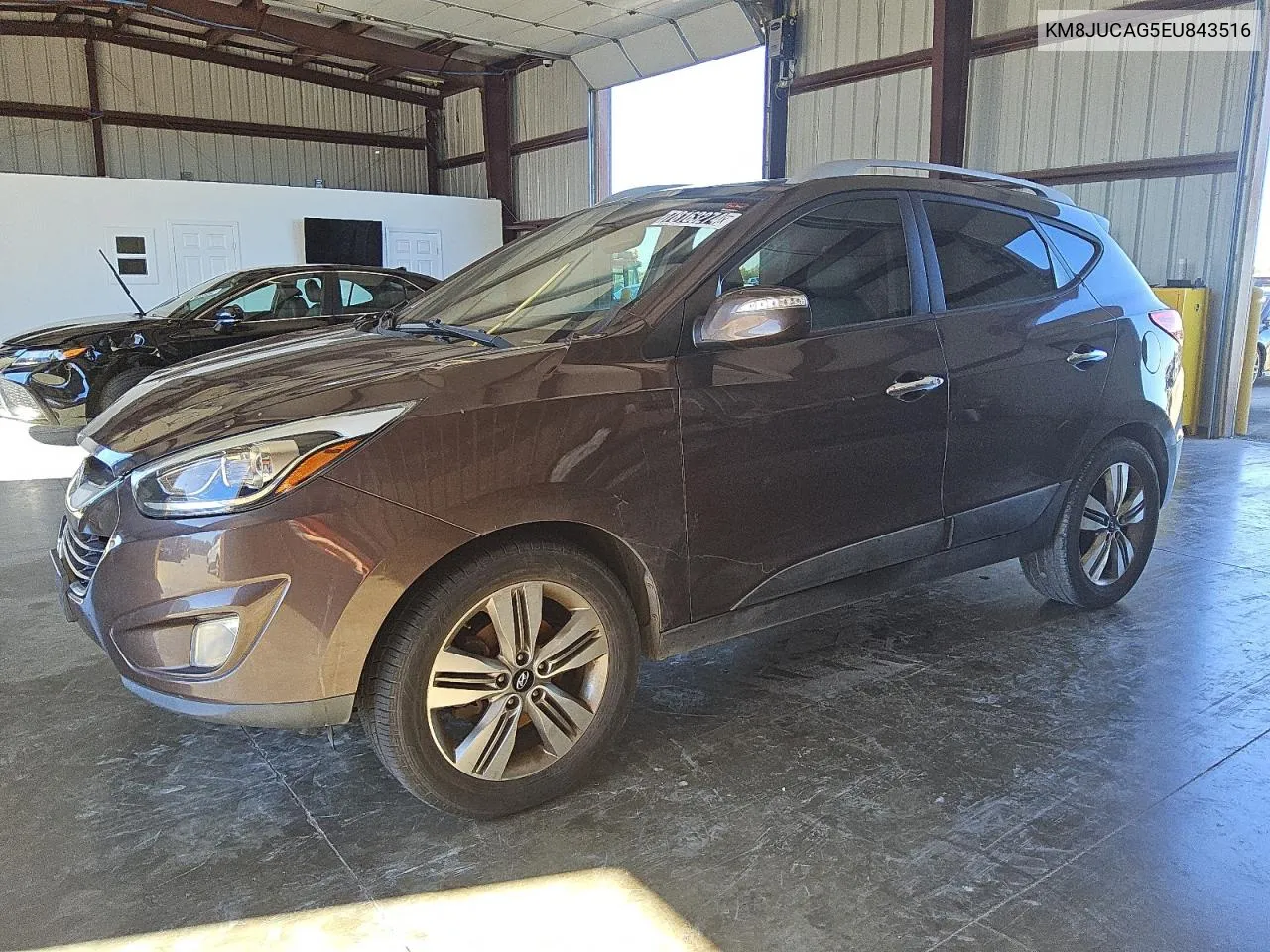 2014 Hyundai Tucson Gls VIN: KM8JUCAG5EU843516 Lot: 78163274