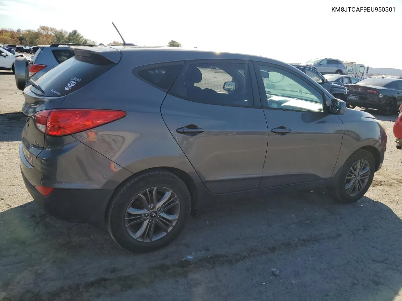 2014 Hyundai Tucson Gls VIN: KM8JTCAF9EU950501 Lot: 78478144