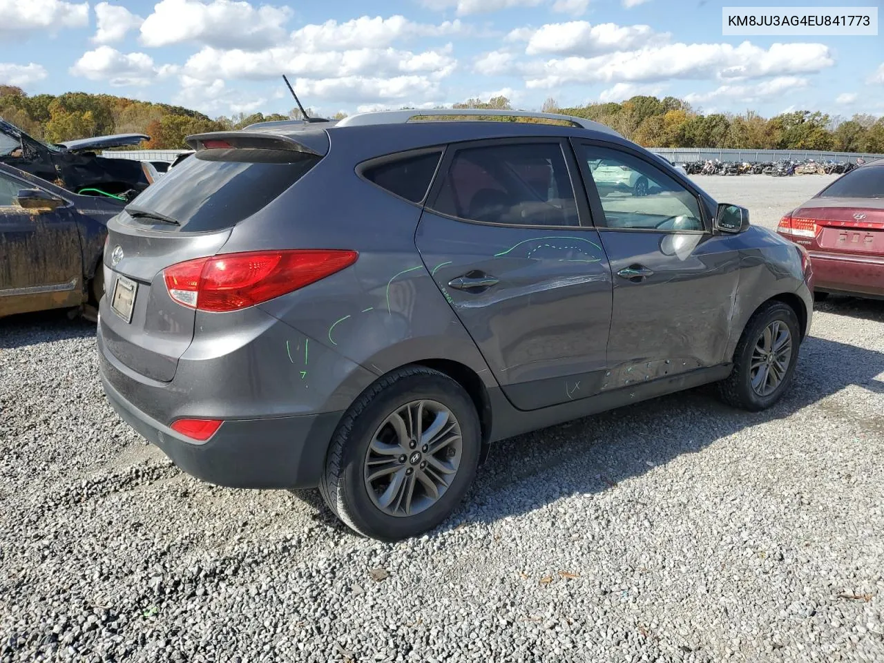 2014 Hyundai Tucson Gls VIN: KM8JU3AG4EU841773 Lot: 78659634