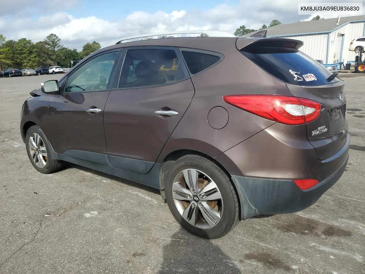 2014 Hyundai Tucson Gls VIN: KM8JU3AG9EU836830 Lot: 78837894