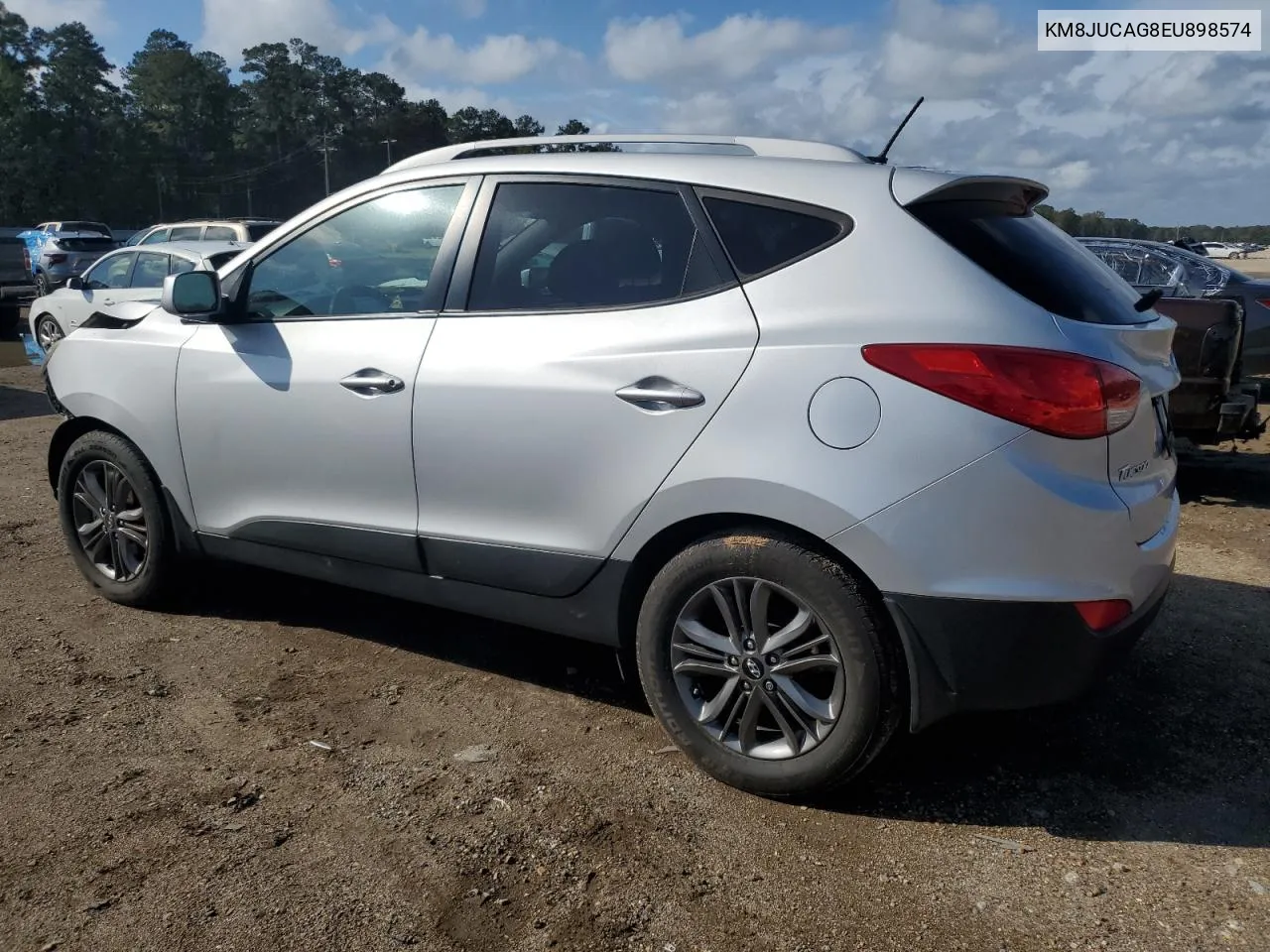 2014 Hyundai Tucson Gls VIN: KM8JUCAG8EU898574 Lot: 79120284