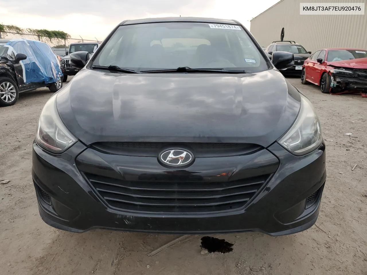 2014 Hyundai Tucson Gls VIN: KM8JT3AF7EU920476 Lot: 79451874