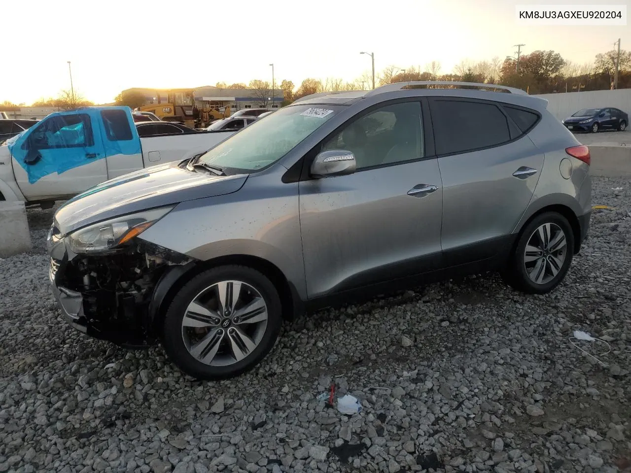 2014 Hyundai Tucson Gls VIN: KM8JU3AGXEU920204 Lot: 79654224