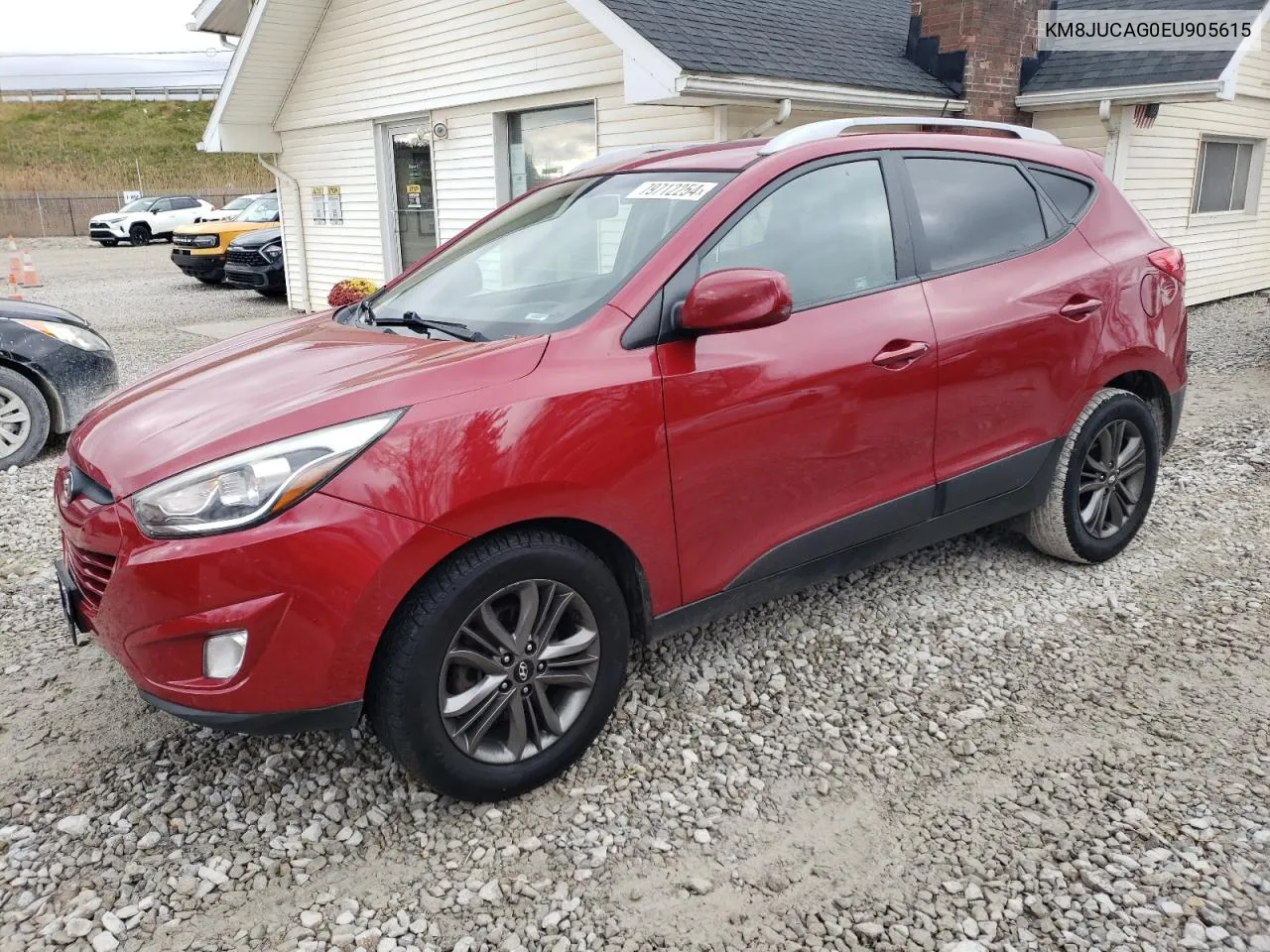 2014 Hyundai Tucson Gls VIN: KM8JUCAG0EU905615 Lot: 79712254