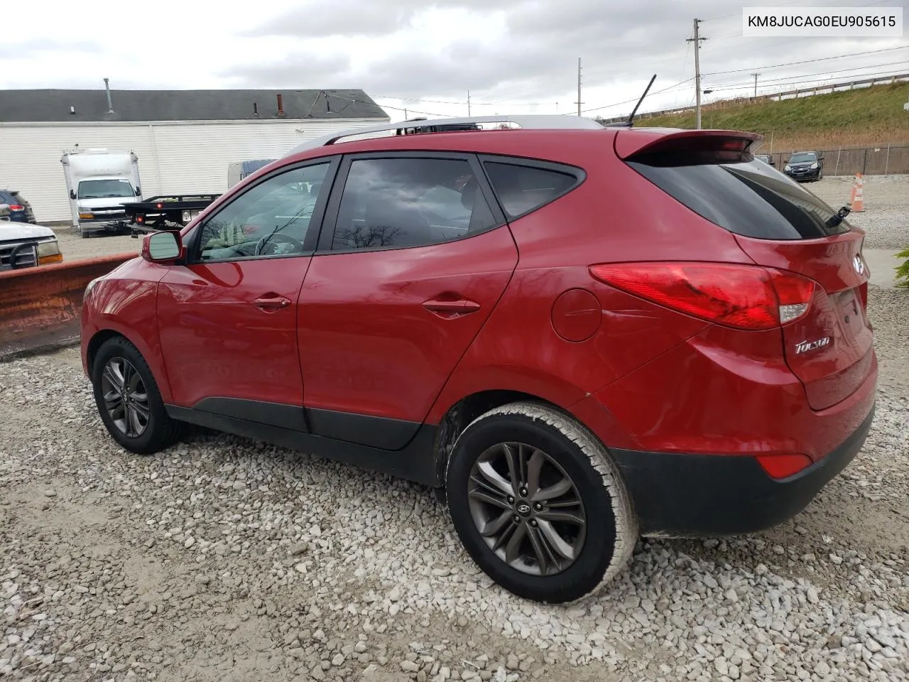 2014 Hyundai Tucson Gls VIN: KM8JUCAG0EU905615 Lot: 79712254