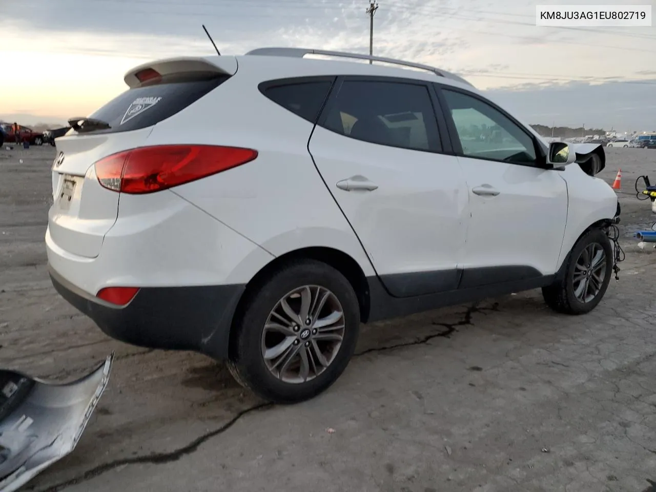 2014 Hyundai Tucson Gls VIN: KM8JU3AG1EU802719 Lot: 79824724