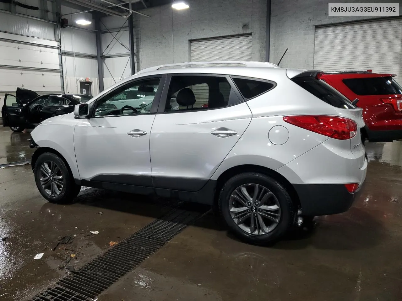 2014 Hyundai Tucson Gls VIN: KM8JU3AG3EU911392 Lot: 80575834