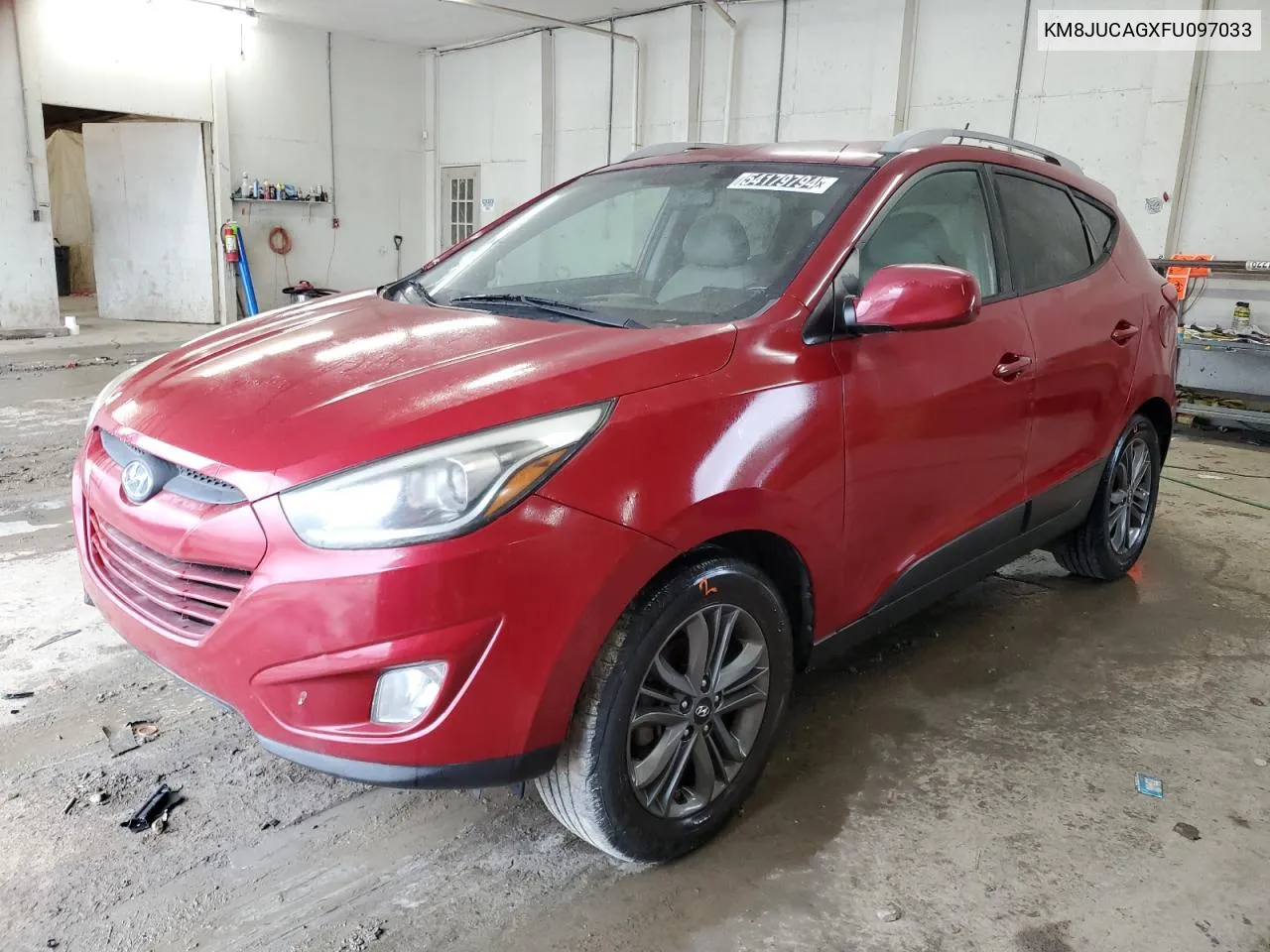 2015 Hyundai Tucson Limited VIN: KM8JUCAGXFU097033 Lot: 54179794