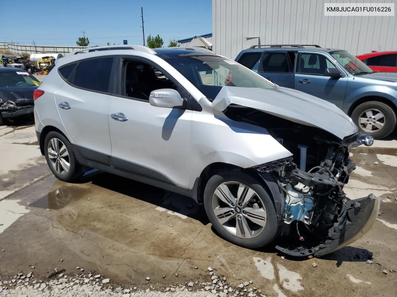 2015 Hyundai Tucson Limited VIN: KM8JUCAG1FU016226 Lot: 60226214