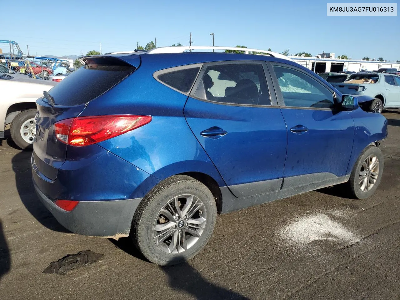 2015 Hyundai Tucson Limited VIN: KM8JU3AG7FU016313 Lot: 64963514