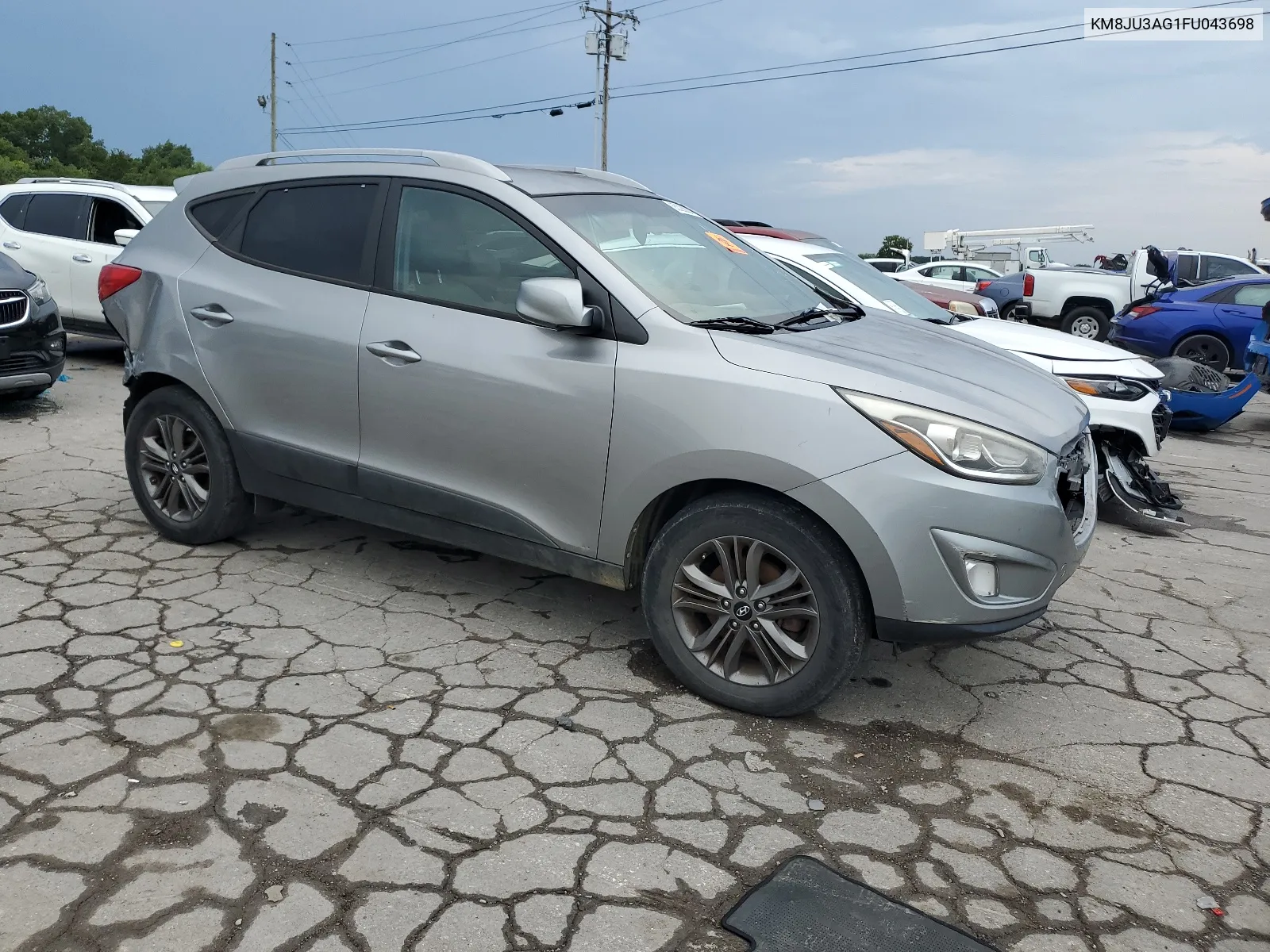 2015 Hyundai Tucson Limited VIN: KM8JU3AG1FU043698 Lot: 65326004