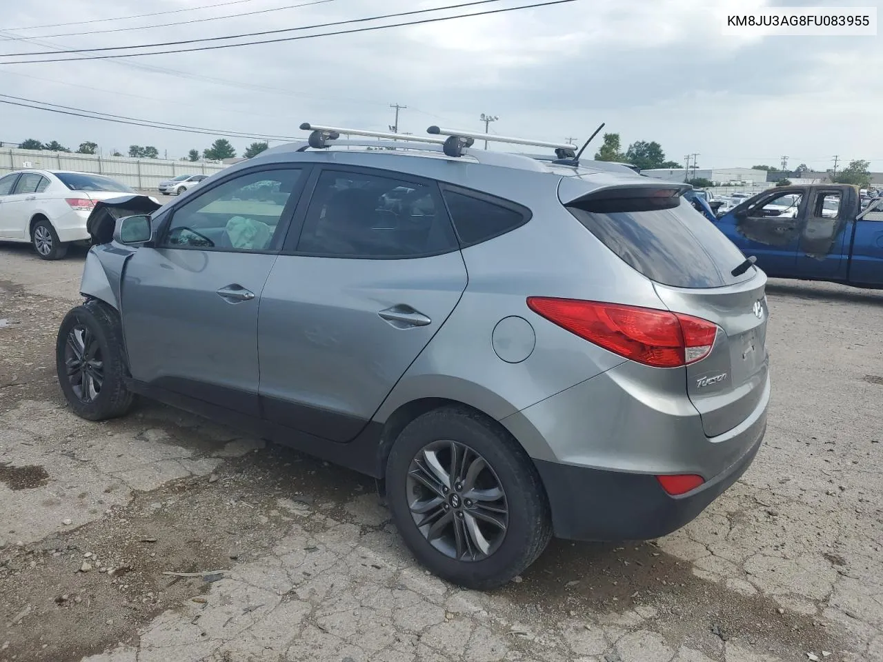 2015 Hyundai Tucson Limited VIN: KM8JU3AG8FU083955 Lot: 65386194